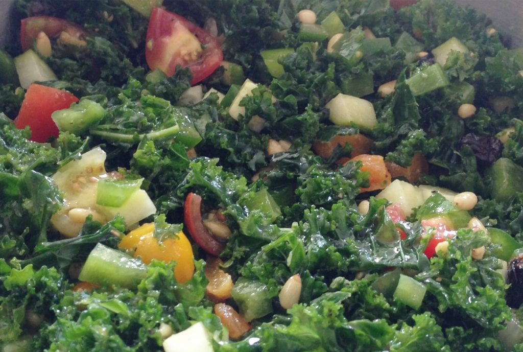 Marinated Kale Salad Recipe