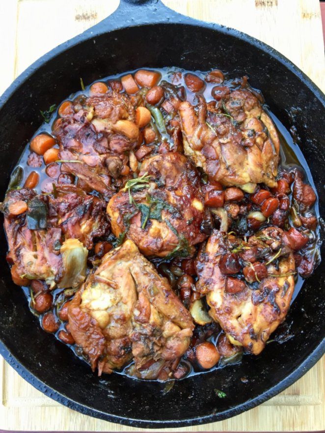 Chicken Confit & Garlic Dill Potatoes Recipe