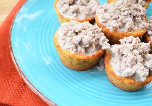 Pork Biscuit Baskets Recipe