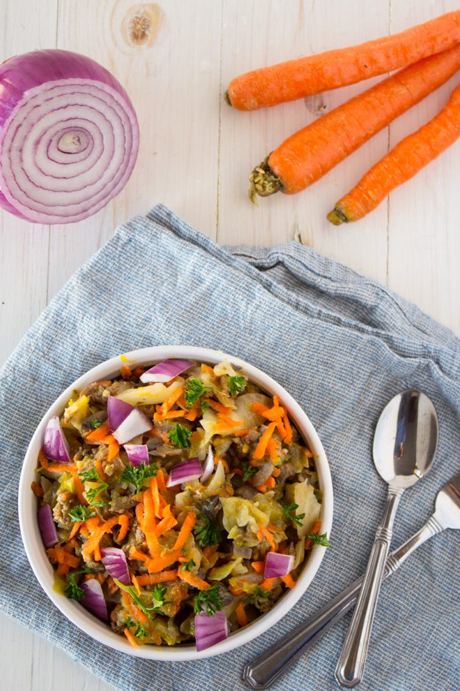 Stuffed Cabbage Bowls Recipe