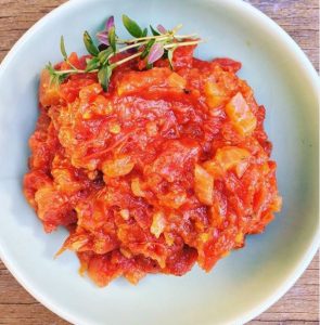 Tomato and Thyme Relish Recipe