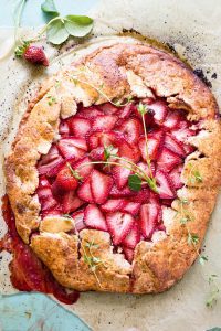 Gluten free Strawberry Galette Recipe