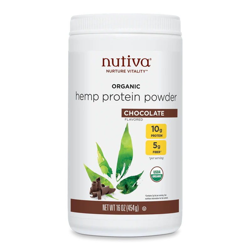Nutiva Organic Hemp Protein Powder, Chocolate
