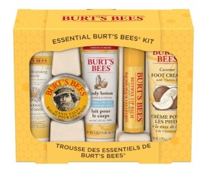 Top Clean Beauty Brands - Burt's Bees Christmas Gifts, 5 Stocking Stuffers Products, Everyday Essentials Set