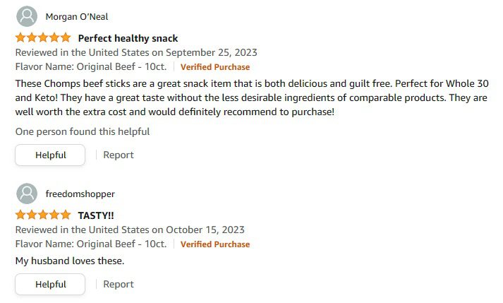 Chomps Beef Sticks review 2