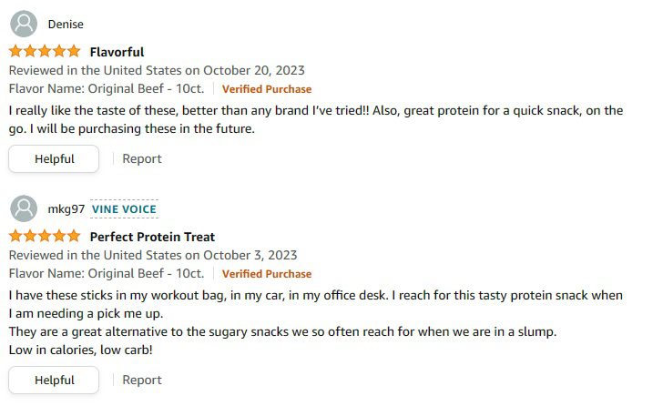 Chomps Beef Sticks review 1