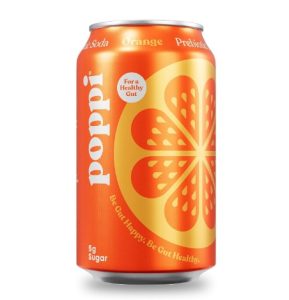 POPPI Sparkling Prebiotic Orange Soda